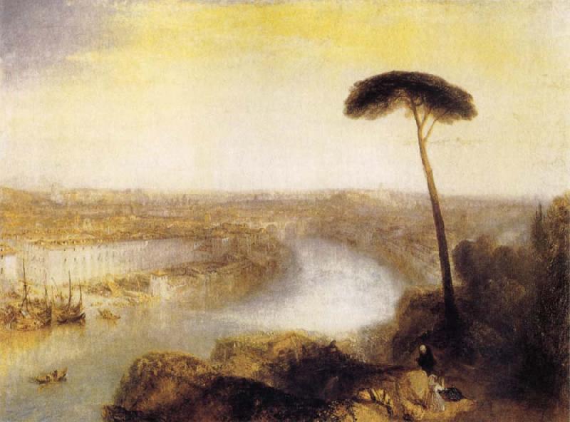J.M.W. Turner Rome from Mount Aventine France oil painting art